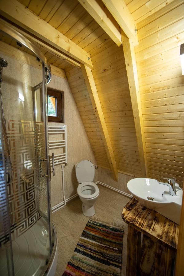 Catunul Din Podei A-Frame Dragoslavele Exterior photo